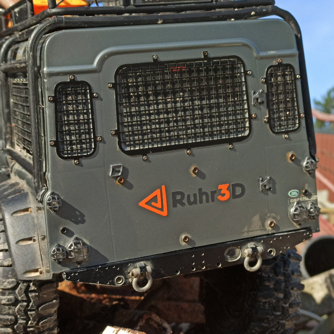 Traxxas TRX-4 - Abdeckung Heckleuchten, 6 Stück