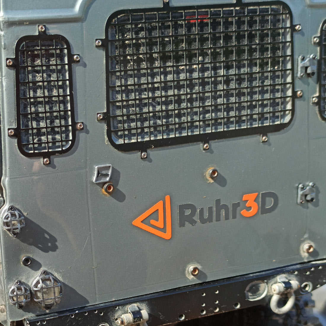 Traxxas TRX-4 - Abdeckung Heckleuchten, 6 Stück