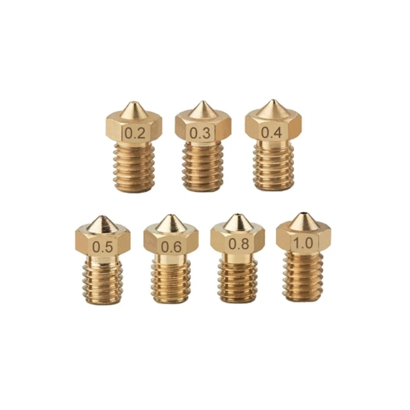 Düsen aus Messing - Ø 0,20mm bis 1,00mm