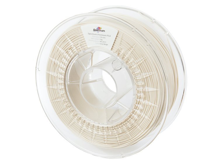 PLA Premium - Ivory Beige - 1,75mm / 1,0kg