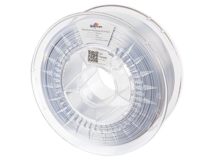 PLA Silk -Aluminium Silver - 1,75mm / 1,0kg