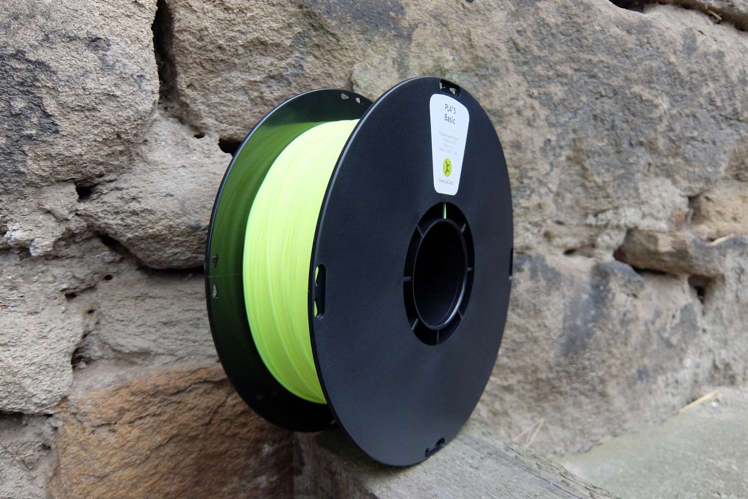 PLA Fluoreszierend 1,75mm – Neon-Gelb – 1,0kg - PLA - Ruhr3D®