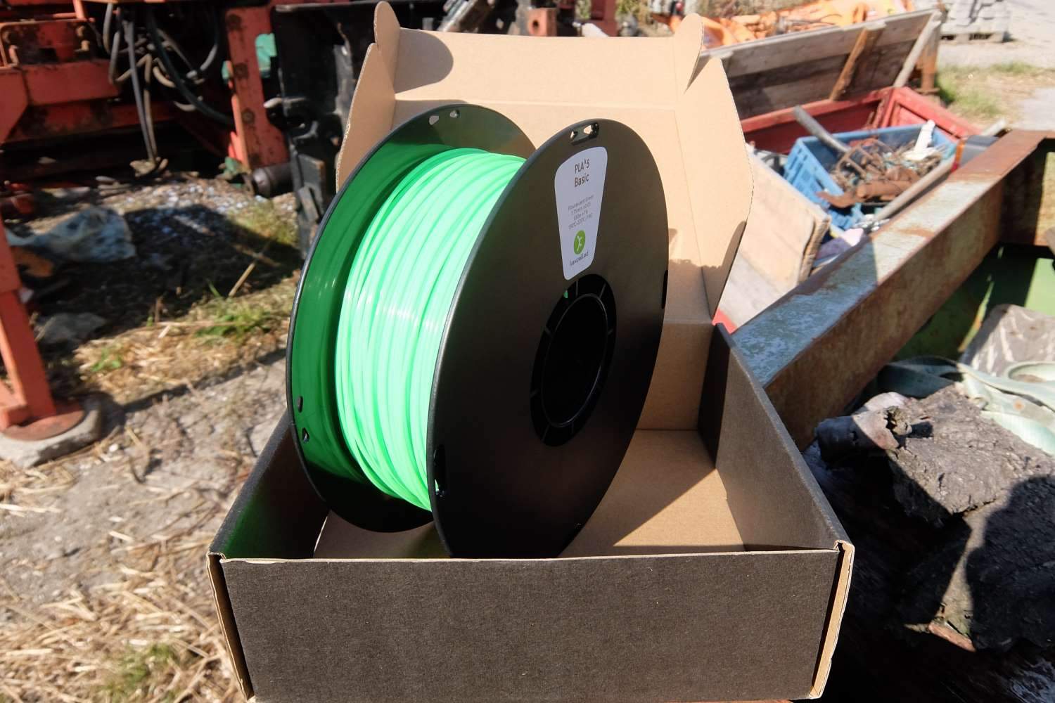 PLA Fluoreszierend 1,75mm – Neon-Grün – 1,0kg - PLA - Ruhr3D®