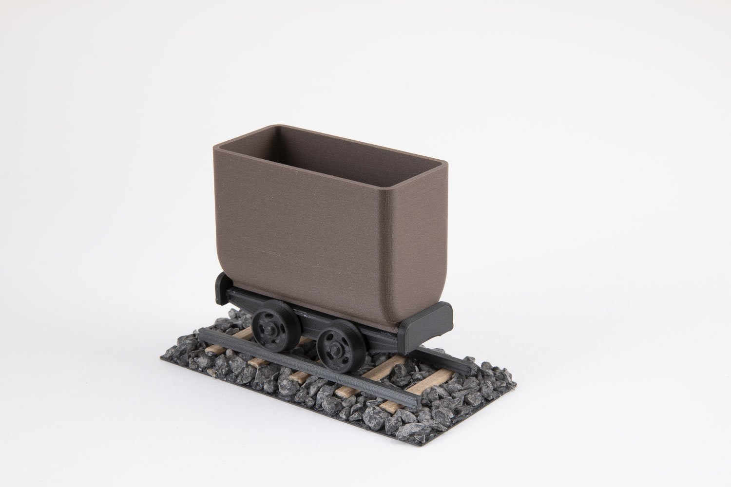 PLA Holz Basic 1,75mm – Dunkel – 1,0kg - PLA Holz - Ruhr3D®