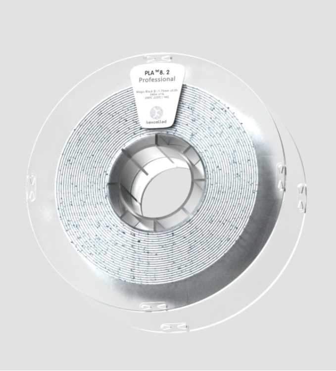 PLA Magic 1,75mm – Schwarzer Marmor Nr. 1 – 1,0kg - PLA Magic - Ruhr3D®