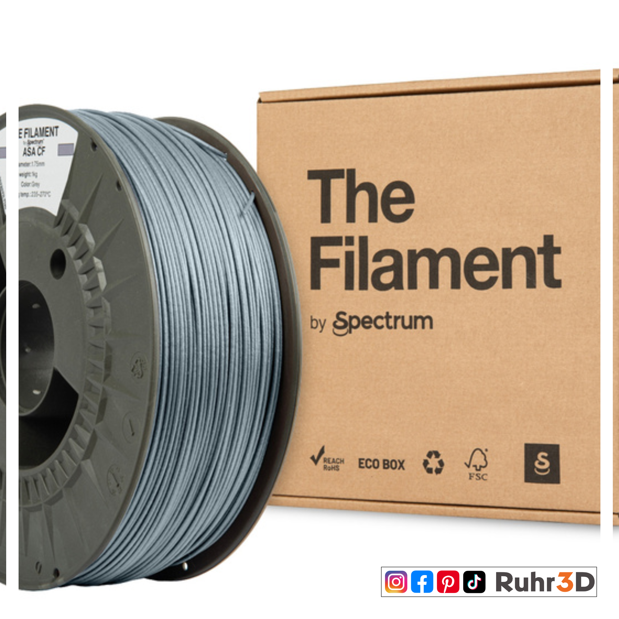 ASA CF - Grey - 1,75mm / 1,0kg