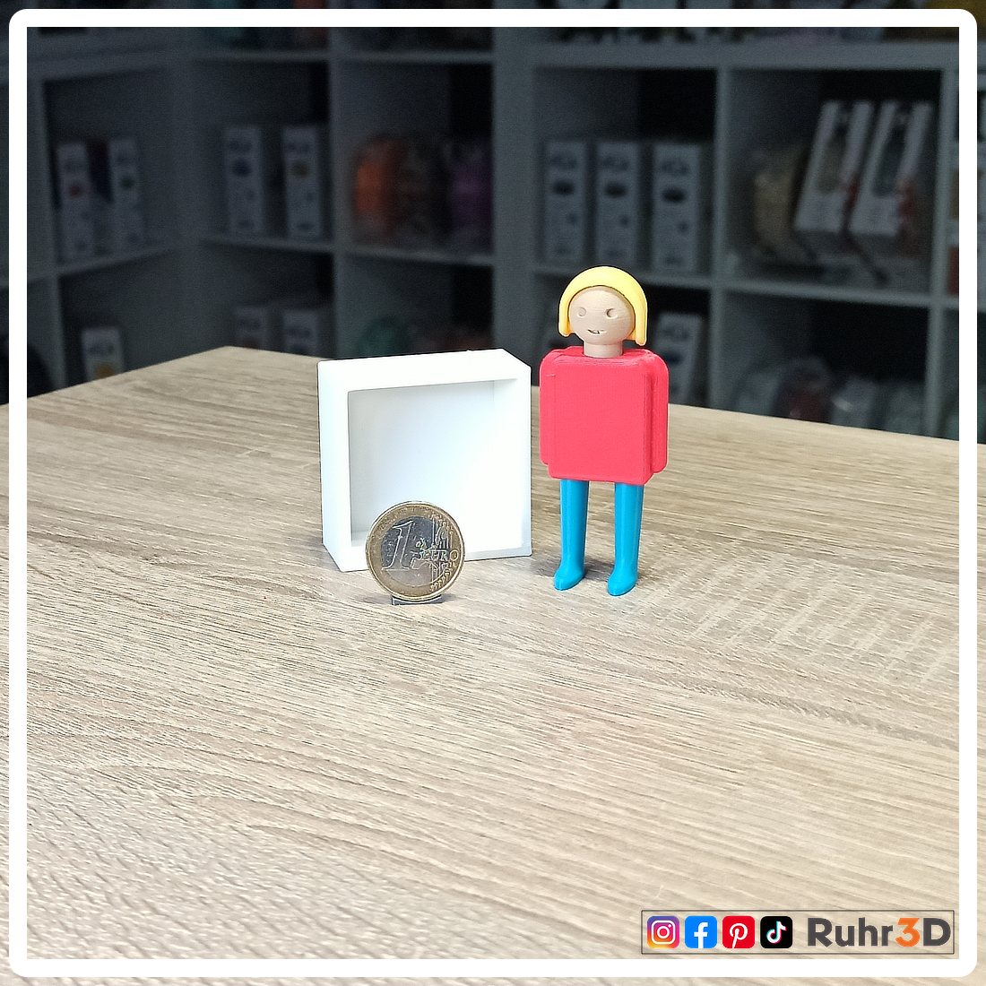 Miniatur Regal - Modell C • Wichtel • Fee • Puppenhaus • Miniverse • Fanart • Dekoration •