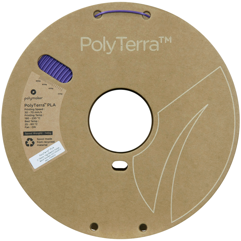 PLA PolyTerra™ 1,75mm - Indigo - 1,0kg