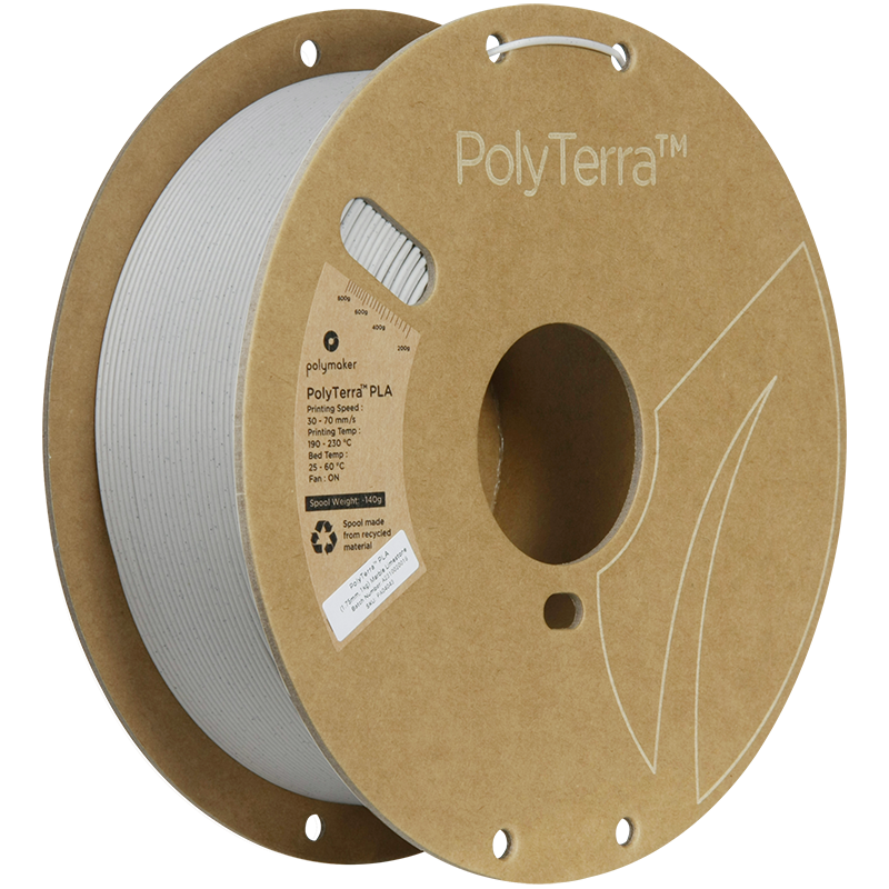 PLA PolyTerra™ 1,75mm - Kalkstein - 1,0kg