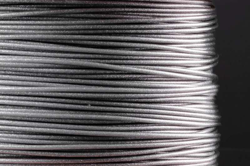 PLA Glitzer - Platinsilber - 1,75mm / 1,0kg