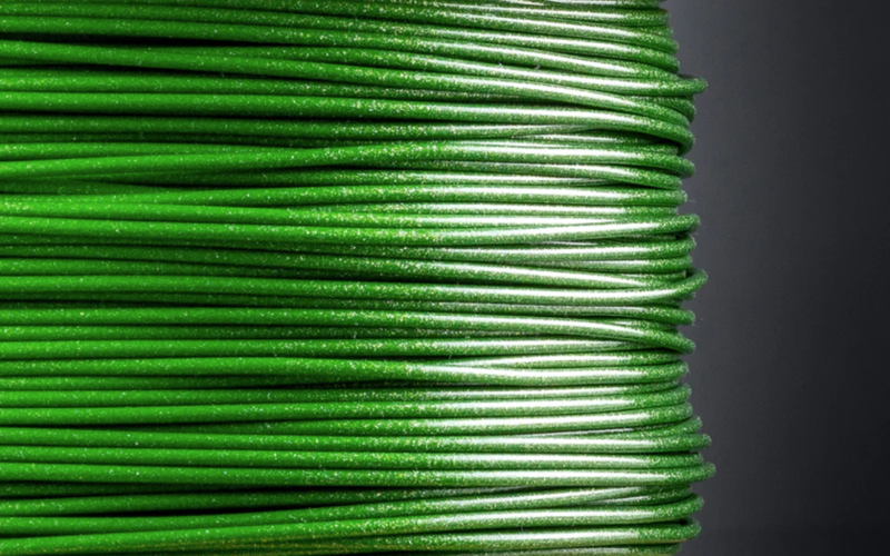PLA Mystic Glitter 1,75mm - Signallila Smaragdgrün - 1,0kg