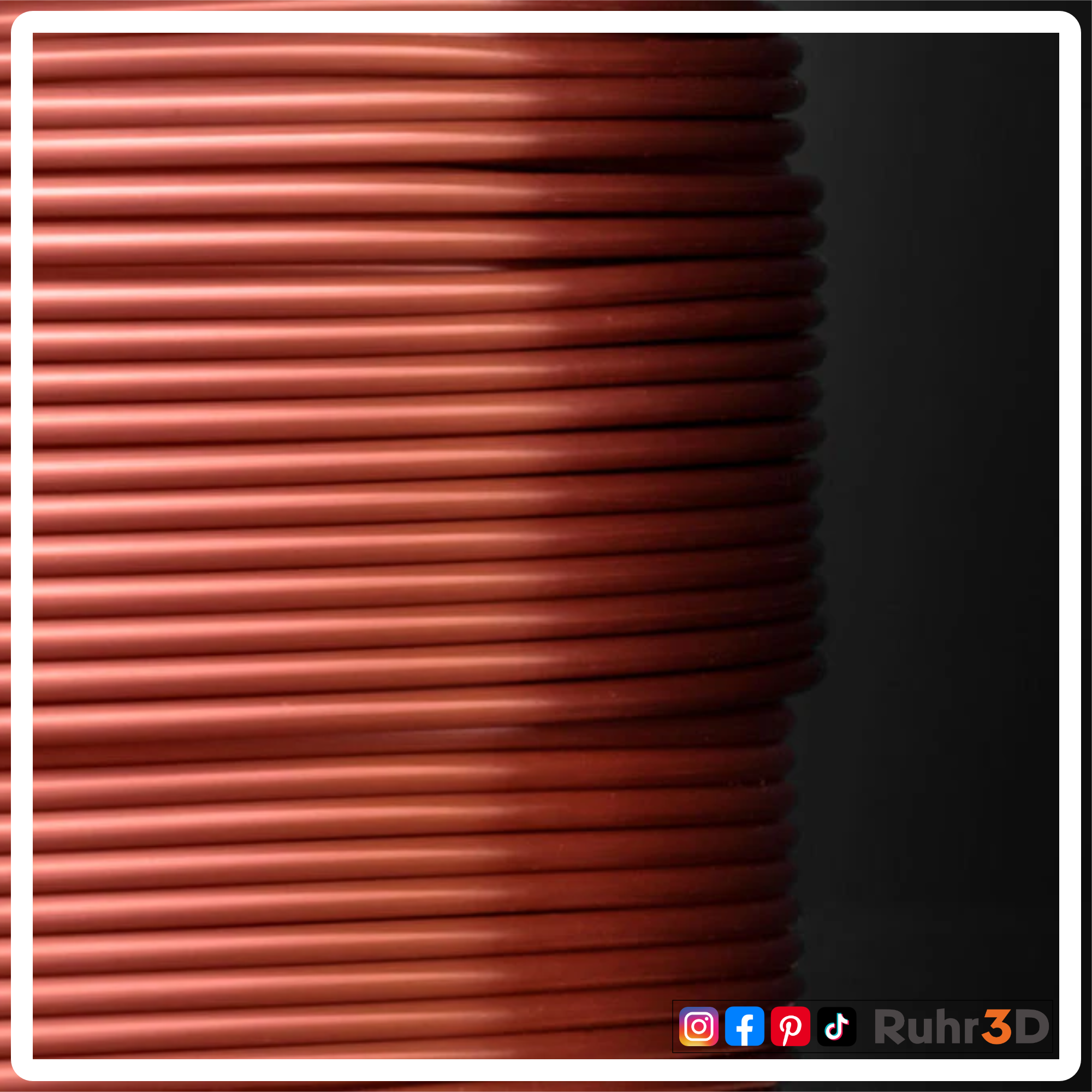 PLA Silk - Kupfer - 1,75mm / 1,0kg