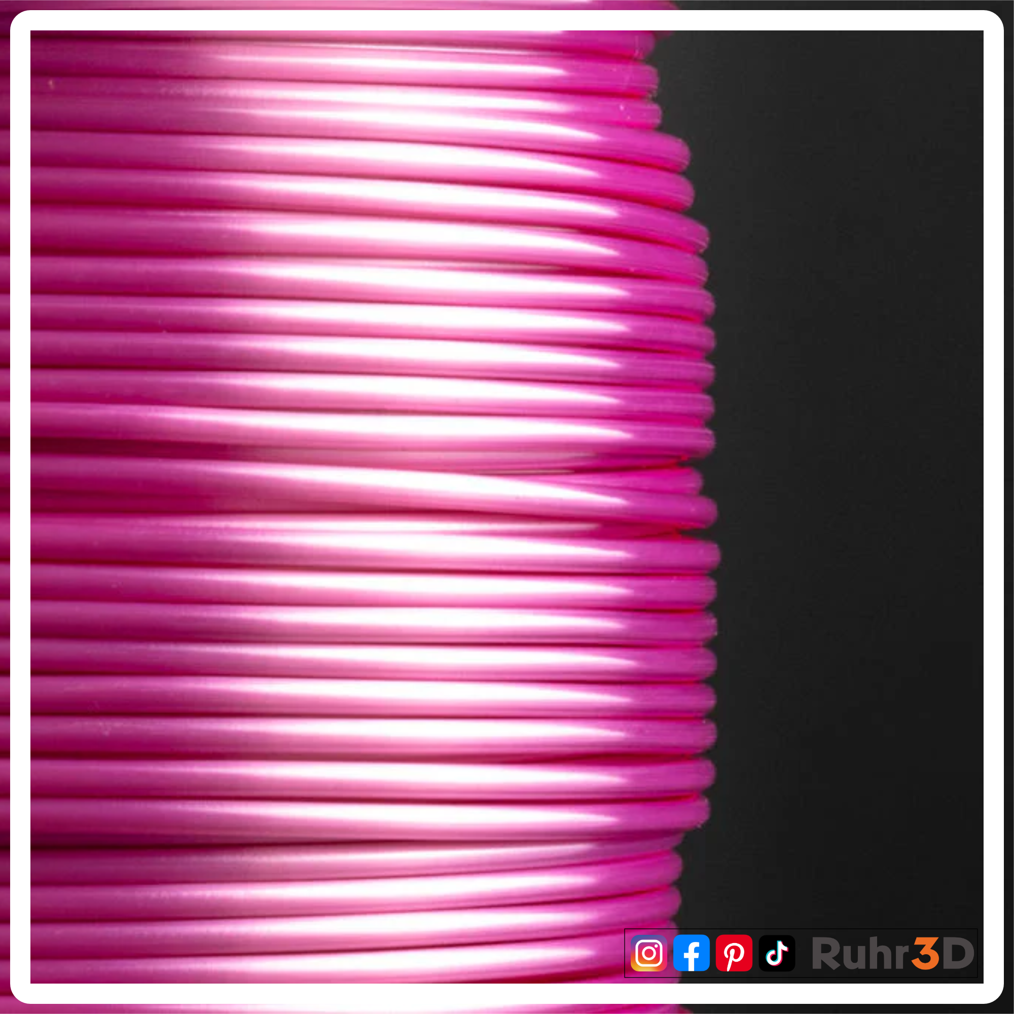 PLA Silk - Pink - 1,75mm / 1,0kg