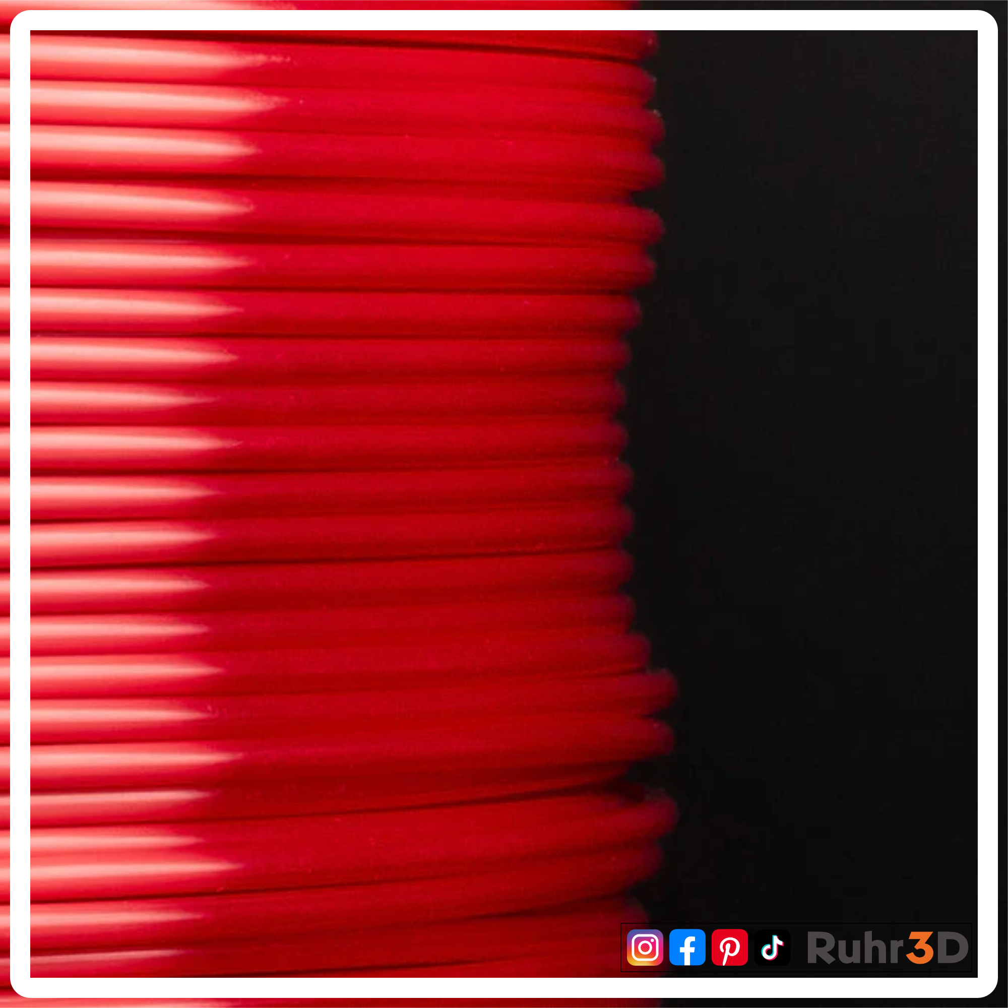 PLA Silk - Rot - 1,75mm / 1,0kg