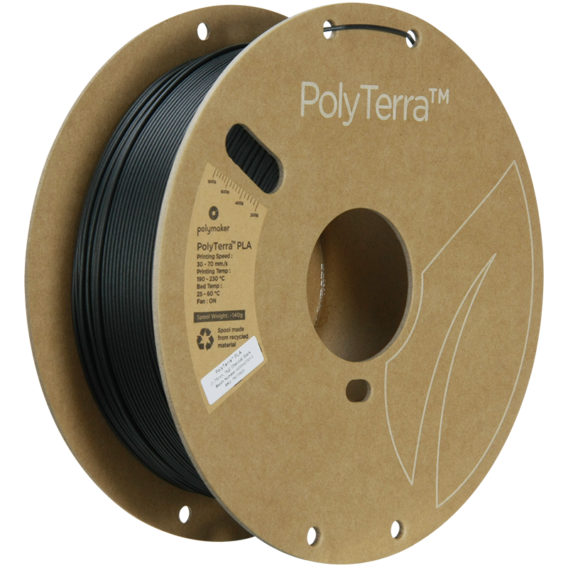 PLA - Charcoal Black - 1,75mm / 1,0kg