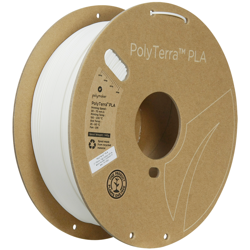 PLA - Cotton White - 1,75mm / 1,0kg