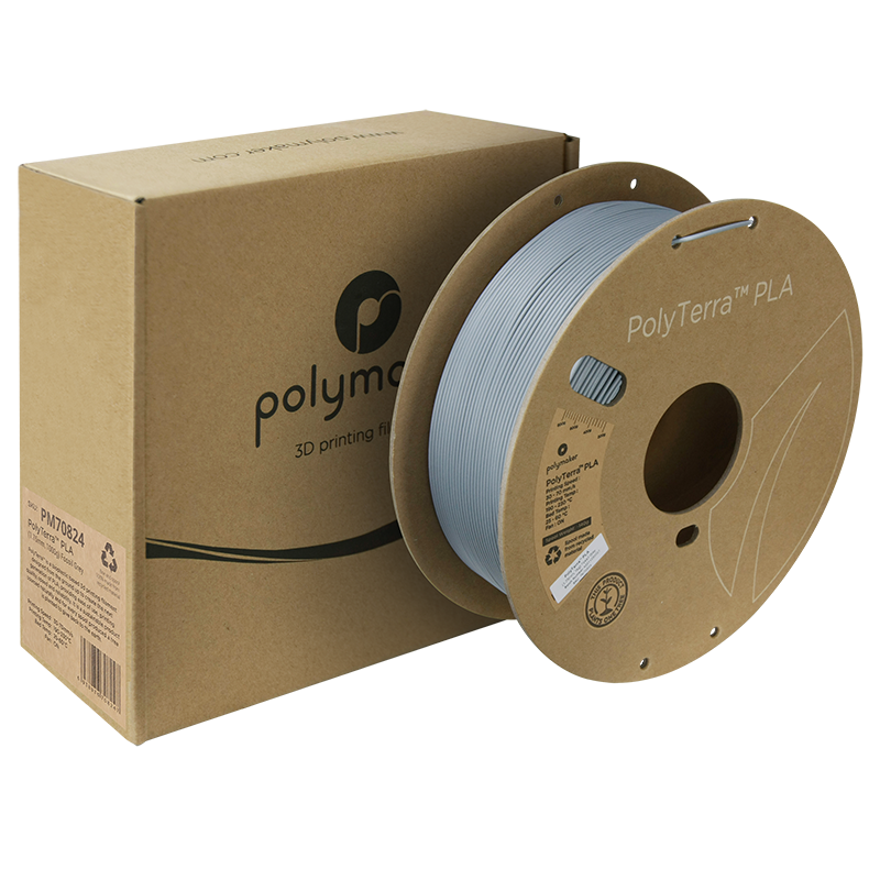 PLA PolyTerra™ 1,75mm - Fossilgrau - 1,0kg