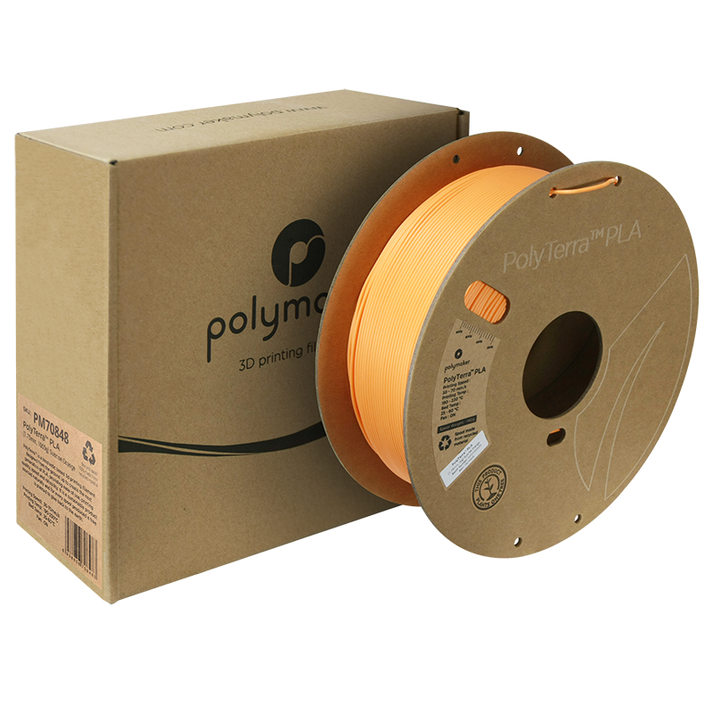 PLA PolyTerra™ 1,75mm - Sonnenaufgangsorange- 1,0kg