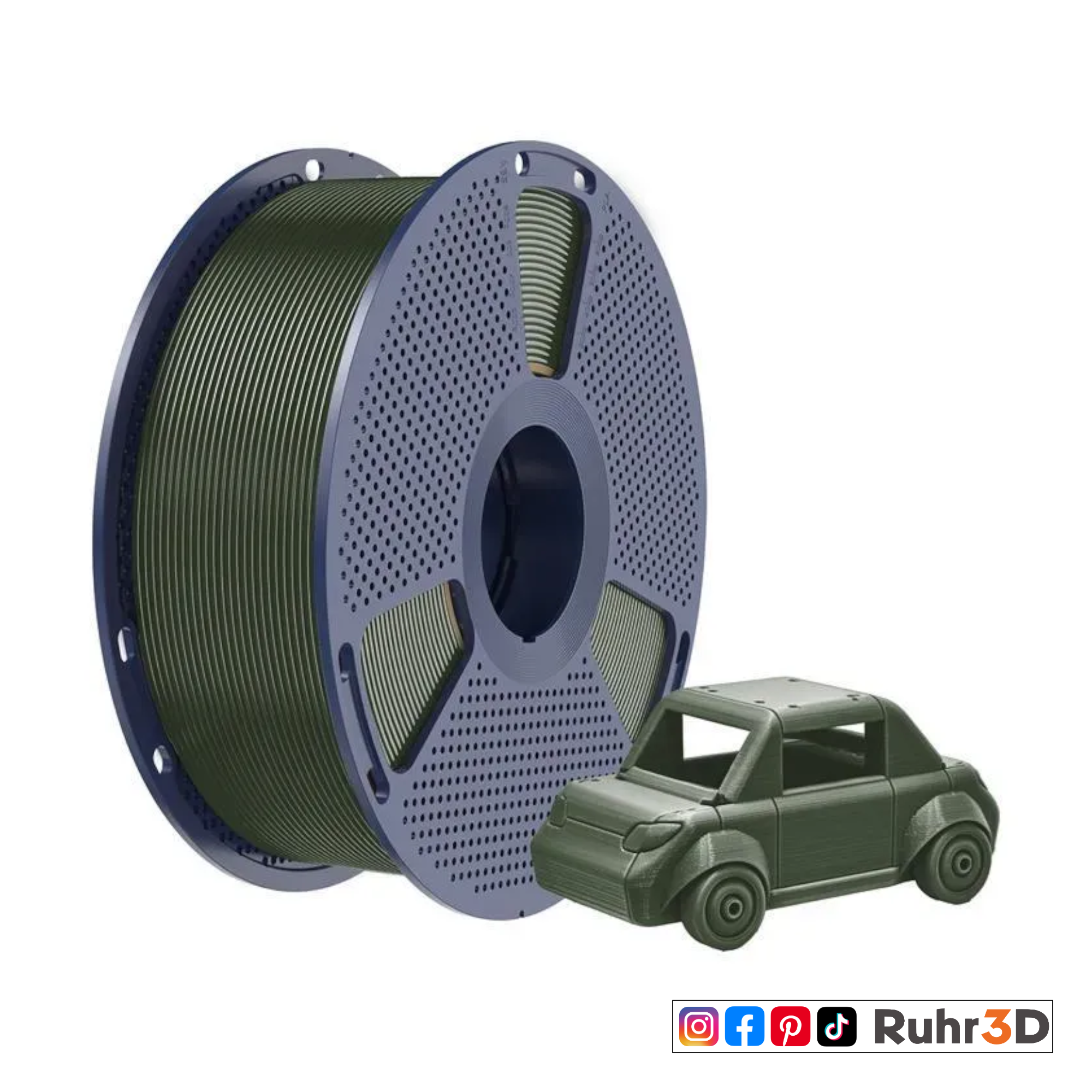 PETG - Olive Green - 1,75mm / 1,0kg
