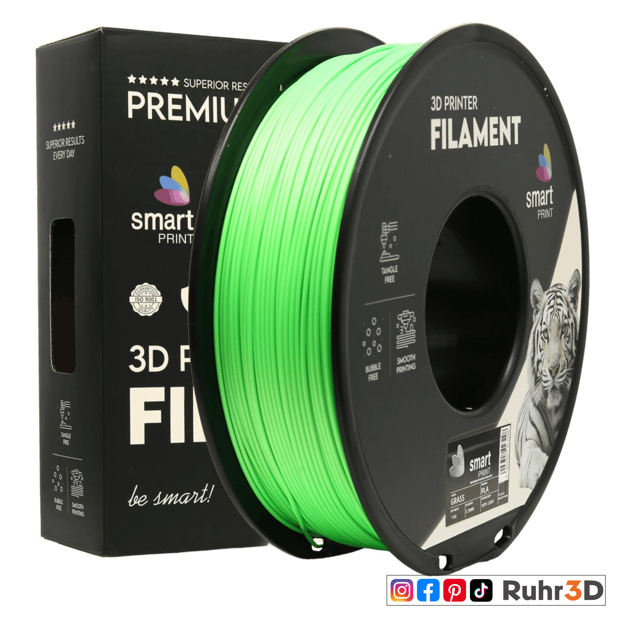PLA - Grass Green - 1,75mm / 1,0kg