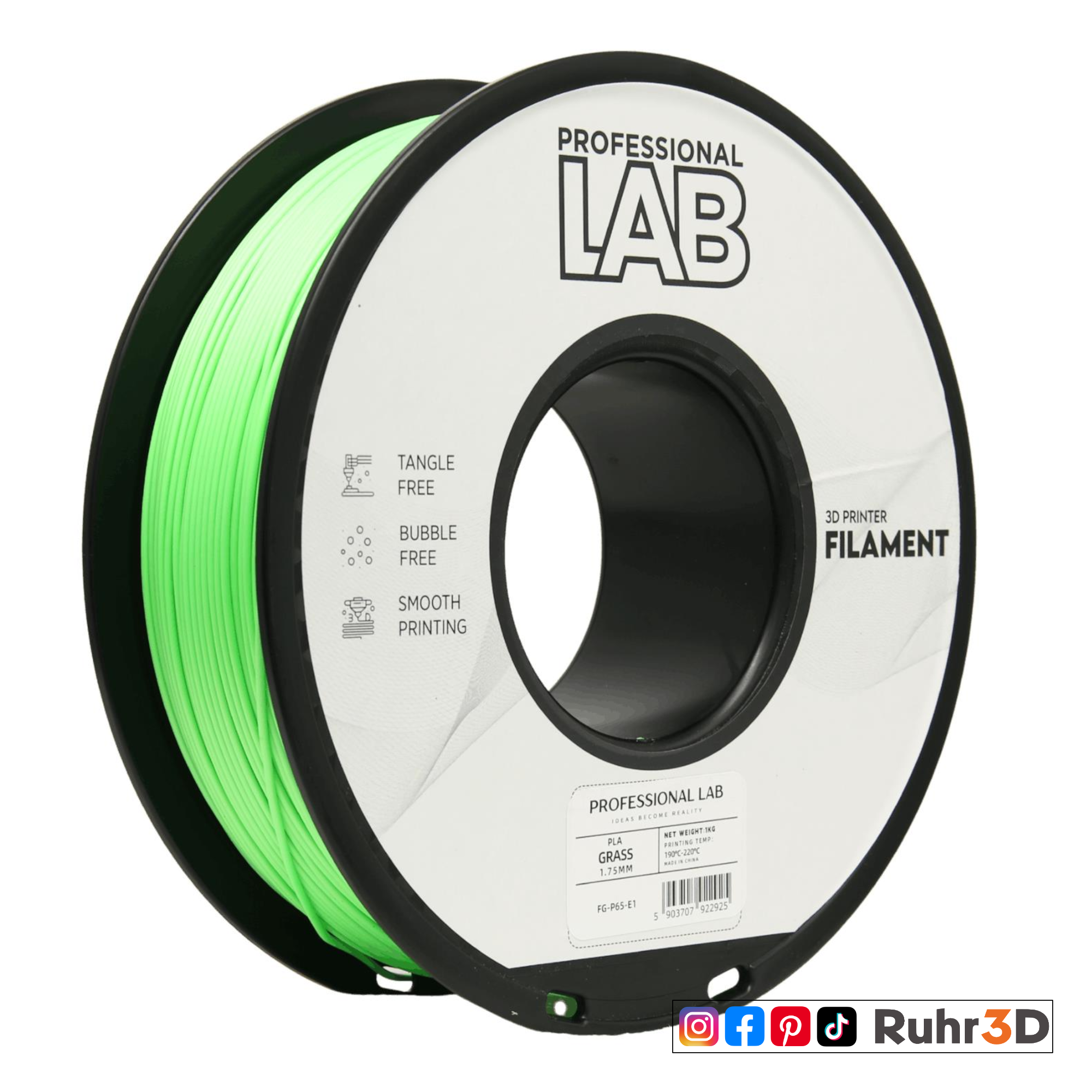 PLA - Grass Green - 1,75mm / 1,0kg