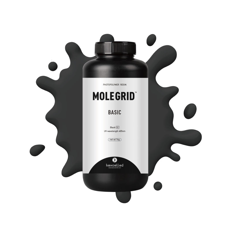SLA/DLP Resin MOLEGRID™ Basic - Schwarz - 0,5kg
