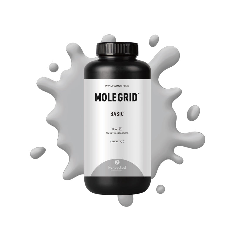 SLA/DLP Resin MOLEGRID™ Basic - Grau - 0,5kg