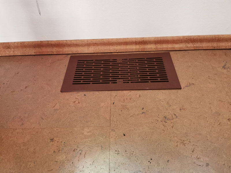 Lüftungsgitter für Pluggit-Bodenauslass, Farbe und Muster wählbar