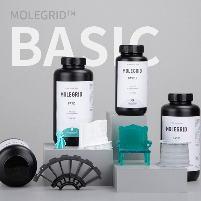 SLA/DLP Resin MOLEGRID™ Basic - Weiß - 0,5kg
