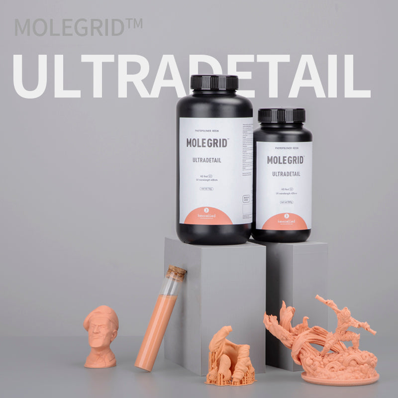 SLA/DLP Resin MOLEGRID™ Ultradetail - Ziegelrot - 1,0kg